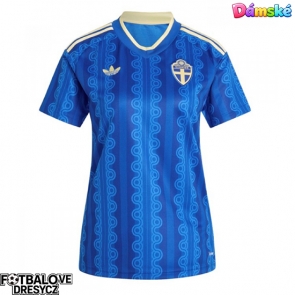 Švédsko Dámské Venkovní Dres MS 2026 Krátký Rukáv